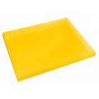 Shelf/Sump Polyethylene Tray - 90 gallon - Yellow
