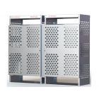 24 Cylinders - Large Tanks - Outdoor - Vertical Storage - Laser Cut Aluminum - Gas Cylinder Cage