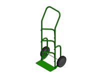 1 Propane Tank - Green - Cylinder Dolly