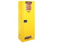 22 Gallons - Slimline - Manual Close - Flammable Storage Cabinet