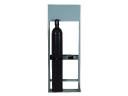 2 Cylinders - Process Station - Gas Cylinder Rack