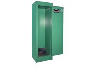 4 Cylinders - Oxygen & Medical Gases (D,E Tanks) - Manual Close - Cylinder Storage Cabinet